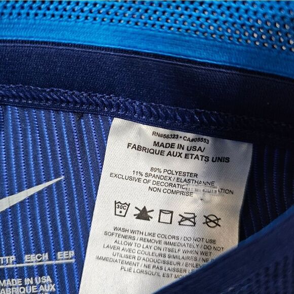 Nike Pro Elite USA Compression Pants Running Racing Shorts Women's XXS Blue Rare - Picture 5 of 8